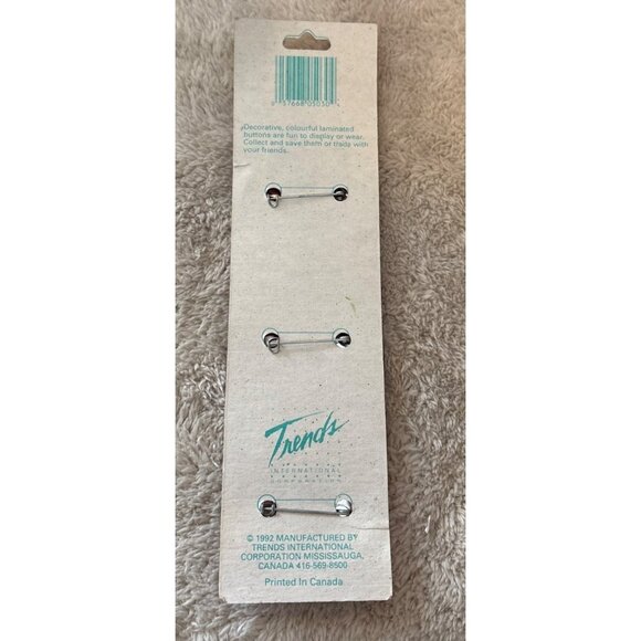 Disney Cinderella Fun Button Collector Pack Set Of 3 Decorative Laminated 1992 - Picture 5 of 6